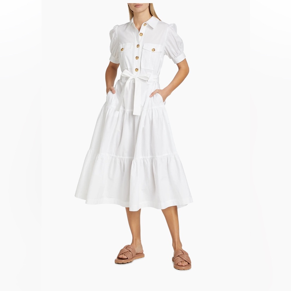 Derek Lam 10 Crosby Buffy Utility Shirtdress Dress